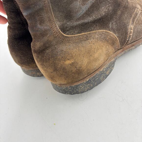 Vintage 1957 Army Contract Military Roughout Boots 11EE Panco Combat Vietnam